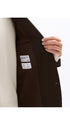 Slim Bi-Stretch Suit Jacket - Brown