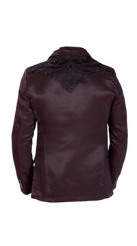 Montero Men's Embroidered Western Blazer – Slim Fit (ID 2178)