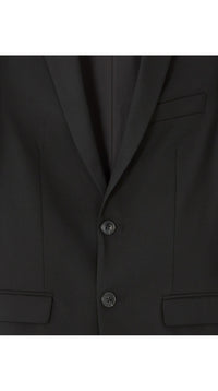 Slim Bi-Stretch Suit Jacket - Black