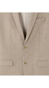 Slim Fit Bi-Stretch Suit Jacket - Dark Beige