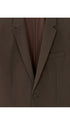 Slim Bi-Stretch Suit Jacket - Brown