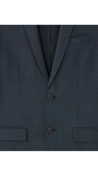 Slim Fit Bi-Stretch Suit Jacket - Navy Fant