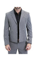 Men's Grey Western Suit – Classic 2-Piece Tailored Jacket & Trousers Set