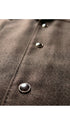 Men's Brown Western Suit 2-Piece - Cowboy Suit with Western Yoke & Pearl Snaps