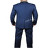 Men's Shawl Lapel Midnight Blue Two Piece