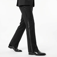 Bootcut wedding suit Black Peak Lapel Bootcut Tuxedo – Prom and Wedding