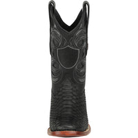 Python Snake Boots Mens Square Toe