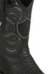 Python Snake Boots Mens Square Toe