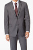 Mens Basic 2 Button Modern Fit Suit in Medium Grey