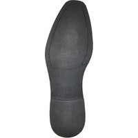 Bravo Mens Vegan Suede Wedding & Prom Slip On Loafer Dress Shoe in Black