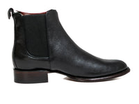 Los Altos Men's Toe Roper Boot Belmont Black - Belmont Black