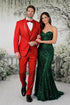 Classic Red Shawl Lapel Tuxedo for Men | 1-Button 4-Piece Suit