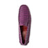Marco Di Milano Remo Purple Caiman Crocodile Driving Shoes
