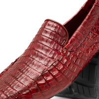 Marco_Di_Milano Remo Wine Leather Luxury Shoe