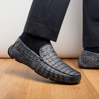 Marco_Di_Milano Remo Gray Leather Oxford