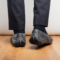 Marco_Di_Milano Remo Gray Leather Oxford