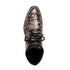 Marco Di Milano Renzo Stone Black Leather Shoe