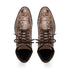 Marco Di Milano Renzo Stone Brown Leather Shoes