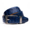 Marco_Di_Milano Riccardo Belt Blue Jeans Leather Loafer