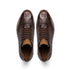 Marco Di Milano Roma Brown Genuine Caiman Crocodile / Woven Leather Fashion Sneakers