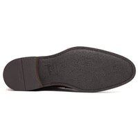 Zelli Roma Hand-Burnished Calfskin Penny Loafers in Cognac