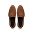Zelli Roma Italian Suede Penny Loafers in a Beautiful Tobacco Finish