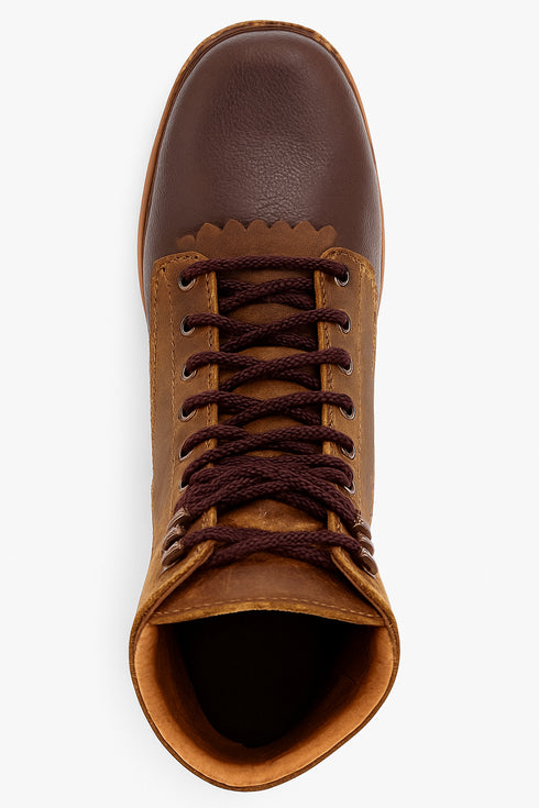 Lace Up Cowboy Boots