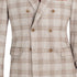 Men Regular-Fit Windowpane Blazer Jacket