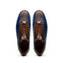 Marco Di Milano Saulo Blue Jeans Exotic Ostrich and Alligator Casual Sneakers