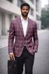 Mauve Blazer Mens Sport Coat