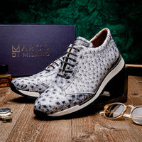 Marco_Di_Milano Scanno Newspaper: Luxury Leather Dress Shoe