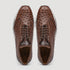 Marco Di Milano Scanno Antique Brown Ostrich Quill Sneakers