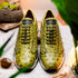Marco Di Milano Scanno Antique Green Leather Shoe