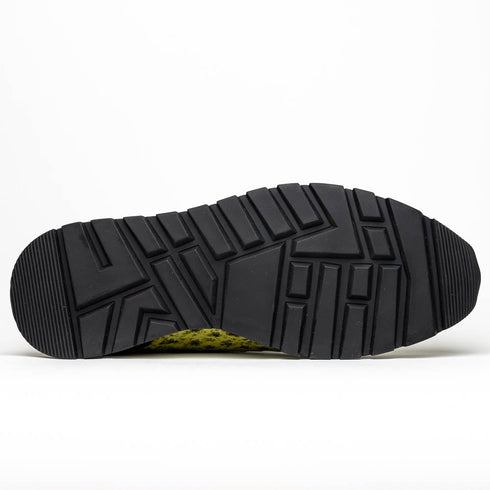 Marco Di Milano Scanno Green Ostrich Quill Sneakers