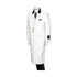 White mens cashmere overcoats full length Top Coat