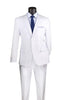 Slim Fit 2 Piece Suit, White