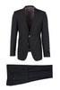 Tiglio Italian Suit - Real Wool Fabric Super 150's Porto Slim Fit Suit, Pure Wool Suit in Color Black