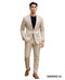 Stacy Adams Men's 2 Piece Modern Fit Suit - Solid Colors