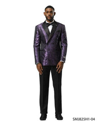 Stacy Adams Men's Hybrid Fit Sport Coat - High Fashion Pattern