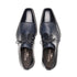 Mezlan Soka Calfskin & Deerskin Cap Toe Shoes Blue (15089)