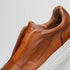 Zelli Spettacolare Pebble Grain Slip-On Sneaker in Cognac