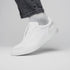 Zelli Spettacolare Pebble Grain Slip On Sneakers White (65-225-WHT)