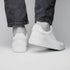 Zelli Spettacolare Pebble Grain Slip On Sneakers White (65-225-WHT)