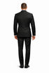 Statement Men's Outlet 100% Wool 2 Piece Suit - Wide Peak Lapel