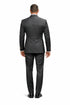 Statement Men's Outlet 100% Wool 2 Piece Suit - Wide Peak Lapel