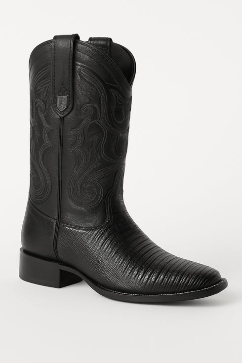 Men's Wild West Teju Lizard Skin 3X Toe Boots 29507