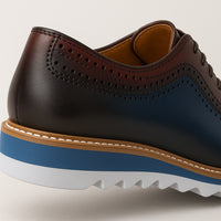 Carrucci Stylish Two-Tone Brogue Oxford