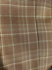 Renaissance Collection - Regular Fit 3 Piece Suit Camel