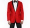 (50R) Slim Fit 2 Piece Red Tuxedo
