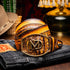 Marco Di Milano Texas Belt - Mustard Brown Leather Loafers